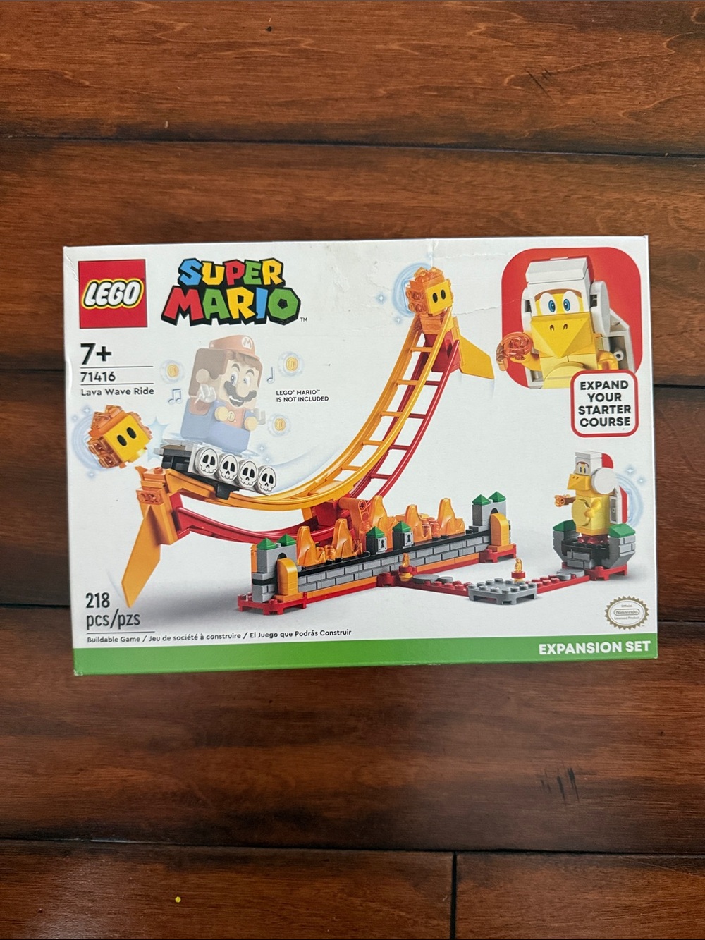 LEGO Super Mario Lava Wave Ride Expansion Set